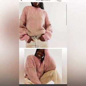 050 Free People Fireside Tunic Sweater NWT Size XS